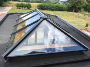traditional oak frame conservatory roof light
